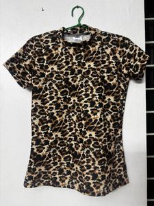 Animal Printed Top