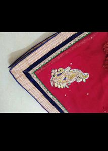 Beautiful Mahroon Saari