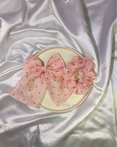 Hair Bow &amp; Scrunchie Set