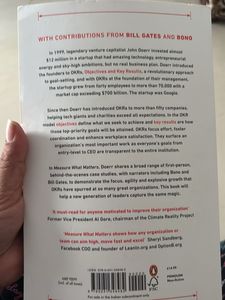 Measures What Matters By John Doerr