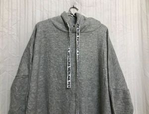 Lu Bin Na Grey Unique Sweatshirt