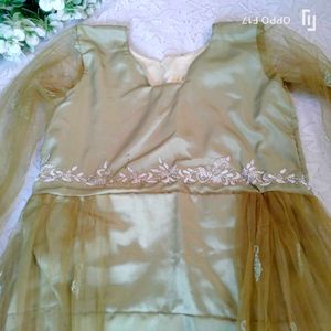 Olive Unique Style Kurta Set