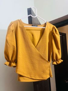 Mustard Classic Top