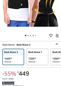 Posture corrector 🏋️‍♀️💪✨back support