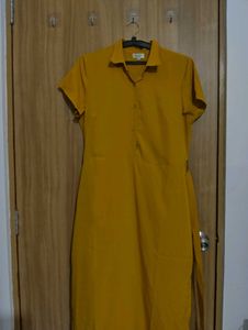 Mustard Yellow Dress