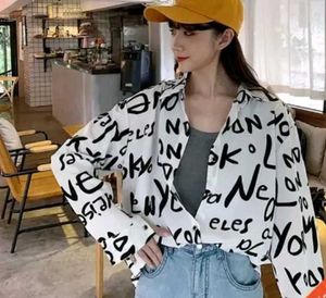 Trendy Graphic Print Button-Down