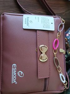 Esmoda Floral Crossbody Bag