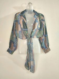 Sassafras Multi Colour Front Tie ( Women)