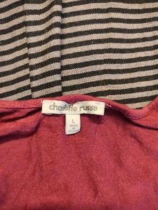 Pink Tank Dress with Slit
