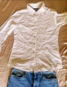 Cut Work Shirt