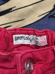 Pink Corduroy Pants