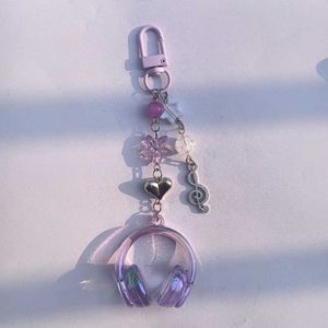 Headphone Keychain Charm