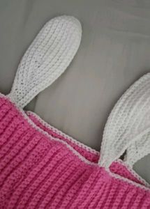 Pink Crochet Crop Top