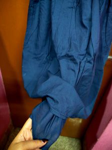 Navy Blue Midi Dress