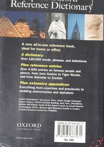 COMPACT OXFORD REFERENCE DICTIONARY.