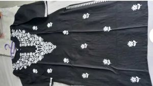 CHIKANKARI KURTA FOR WOMEN