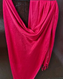 Pink Stole For Winter