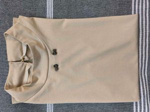 Sleeveless Mock Neck Top