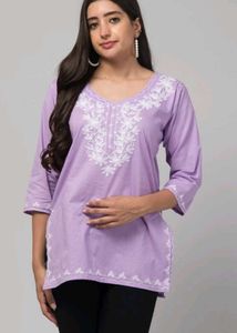 Embroidered Short Kurta