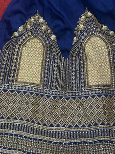 Elegant Blue Lehenga Choli Set