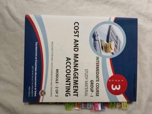 Cost and Management Accounting Book