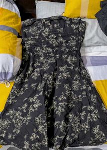 Tube floral Mini Dress