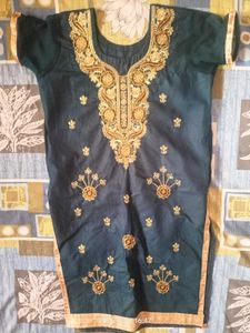 Navy Blue Kurta