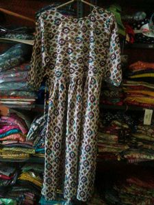 Boho Print Maxi Dress