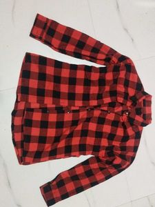 Red & Black Checkered Shirt