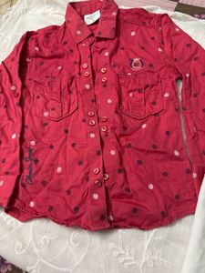 T-shirt With Over CoatShirt