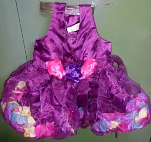 Baby Flower Design Gown