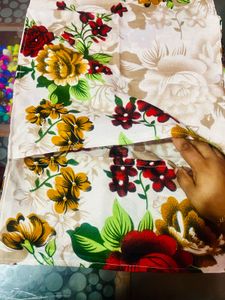 Floral Print Salwar Kameez Set