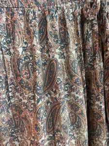 Paisley Print Midi Dress