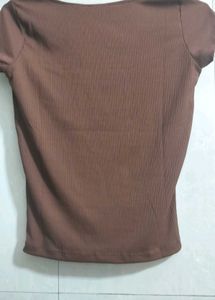 Cute Trendy Brown 🤎🤎 Top