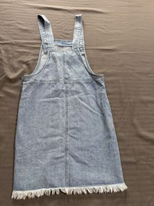 Denim Overall Dress