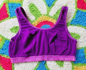 3 Purple Teenplus Bra