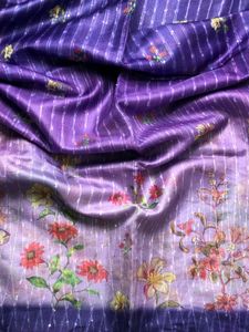 Floral Print Saree