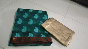 new saree with blouse peice