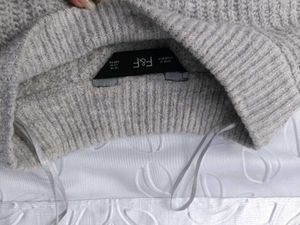 Color Block Knit Pullover Sweater