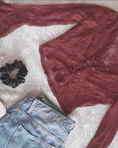 Vintage Lace Blouse