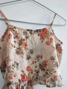 Floral Crop Top