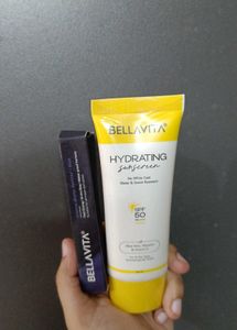Bellavita Sunscreen +Blue Eyeliner