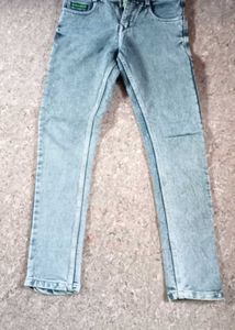 Zara Man Light Wash Denim Jeans