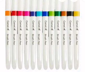 Camel Brush Pen Set - 12 Colors