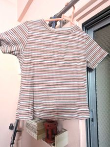 🩷🎀 Stripped Formal Top🎀🩷