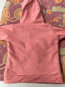 NYC Pink Fleece Hoodie