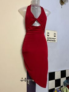 Rare Women Red Sexy Wear Bodycott One Piece