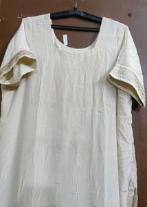 Elegant Cream Kurta