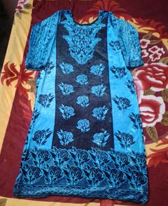 Black Shaneel kurta