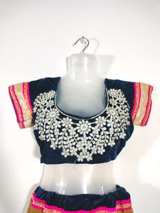 Tan With Navy Blue Skirt And Blouses (Women&#39;s)